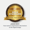 AIGPE Gold Standard Credential Sample